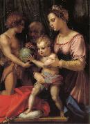 Andrea del Sarto Holy Family with St. John young Spain oil painting artist